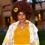 dark skinned model in kuwait