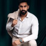 Male model in formal outfit