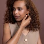 curly hair model kuwait